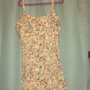 NWOT Floral Off-Shoulder Dress